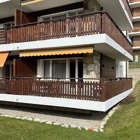 קראנס-מונטנה Bel Appartement 3 Pieces Au Pied Des Pistes De Ski מראה חיצוני תמונה